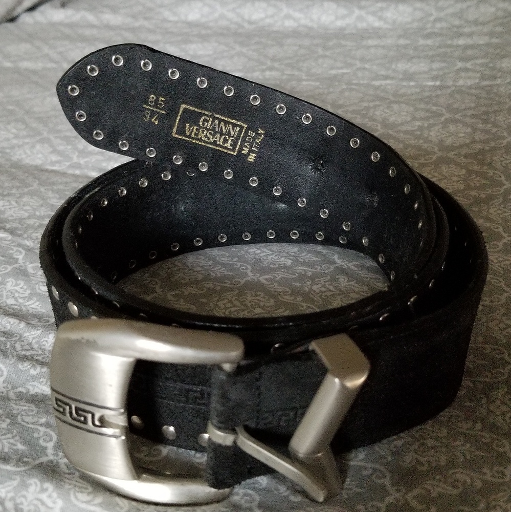 Versace belt men's